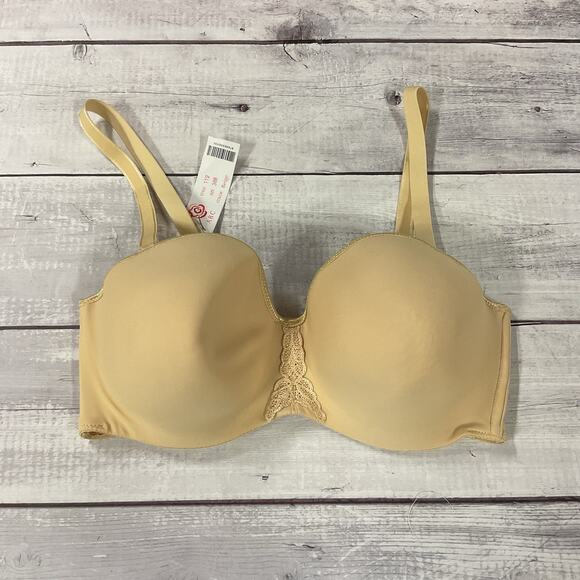 ABC American Breast Care Mastectomy Bra Womens 38B Beige Underwire 112 NEW - Picture 1 of 10